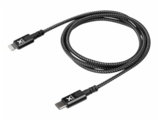 xtorm CX2031 - Kabel Lightning - 24 pin USB-C s piny (male) do Lightning s piny (male) - 1 m - černá