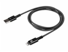 xtorm CX2011 - Kabel Lightning - USB s piny (male) do Lightning s piny (male) - 1 m - černá