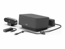 Logitech Logi Dock Focus Room Kit - Souprava pro video konference (Logitech Logi Dock, Logitech BRIO Ultra HD Pro Webcam) - certifikováno pro Microsoft Teams