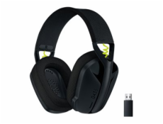 Logitech Lightspeed G435 - Náhlavní souprava - plná velikost - Bluetooth / 2,4 GHz radiová frekvence - bezdrátový - černá - Certifikováno Discord