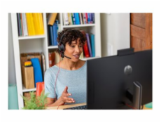 Poly - Inline ovládač pro sluchátka s mikrofonem - USB-A - černá - pro Poly Voyager 5200