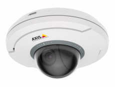 AXIS M5075-G - Síťová bezpečnostní kamera - PTZ - kupole - barevný (Den a noc) - 2 Mpix - 1920 x 1080 - 1080p - motorizovaný - audio - LAN 10/100 - H.264, HEVC, H.265, MPEG-4 AVC, MPEG-4 Part 10, MPEG