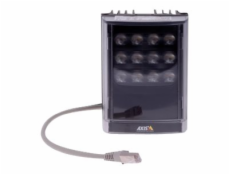 AXIS T90D20 PoE IR-LED Illuminator - Infračervený iluminátor - montáž na strop, montáž na sloupek, montáž na stěnu - interiér, venkovní použití - černá - pro AXIS P1385-E, P1455-LE, P1455-LE-3, Q1656,