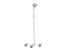 Compulocks Universal Tablet Cling Medical Rolling Kiosk - Vozík - pro tablet - kov - bílá - velikost obrazovky: 7 -13  - montážní rozhraní: 100 x 100 mm