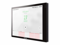 Crestron Room Scheduling Touch Screen TSS-770-B-S-LB KIT - Room manager - bezdrátový, kabelové - 802.11a/b/g/n/ac, Bluetooth - 2.4 Ghz, 5 GHz - 10/100 Ethernet - hladká černá