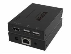 Vision TC-HDMIIPRX/3 - KVM / audio / infračervený extender - receiver - přes CAT 6 - USB - až 150 m
