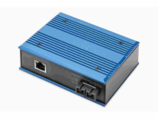DIGITUS Průmyslový Gigabit Ethernet Media Konvertor, MM SC konektor, 850nm, až 0,5km