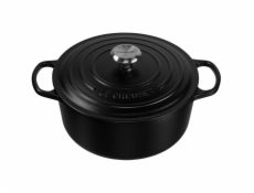 Le Creuset Signature Casserole round 26 cm black