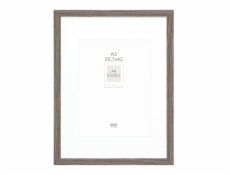 Deknudt S66KH3 P1 DIN A3 29,7x42 Holz grau mit Passepartout