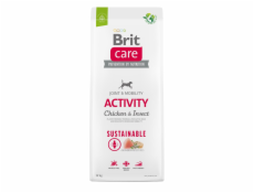 BRIT Care Dog Sustainable Activity Chicken & Insect  - suché krmivo pro psy - 12 kg