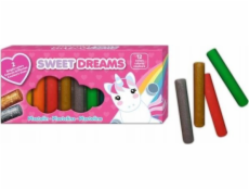 Plastelína Kids Euroswan 12 barev Sweet Dreams KL11250 Kids Euroswan
