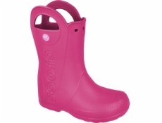 Dětské holínky Crocs Handle It Pink Velikost 33/34 (12803)