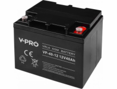 Volt VOLT BATERIE AGM VPRO 12V 40Ah VRLA BEZÚDRŽBOVÁ