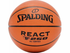 Spalding Basketball Spalding React TF-250 : Barva – hnědá, Velikost – 5
