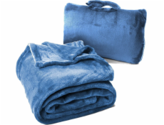 Deka Cabeau Cabeau Fold N  Go modrá