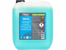 Clinex Univerzální tekutina na čištění povrchů bez šmouh, lesk, citronová vůně CLINEX Blink 10L Univerzální tekutina na čištění povrchů bez šmouh, lesk, citronová vůně CLINEX Blink 10L