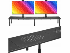 Mozos SPM2 - Stolek pro 2 monitory, černý