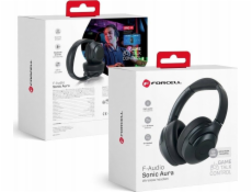 Sluchátka ForCell FORCELL F-AUDIO bezdrátová sluchátka přes uši ANC Sonic Aura černá