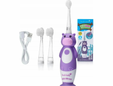 Kartáček-baby WildOnes Hippo Purple zubní kartáček