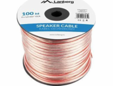 Lanberg kabel Lanberg reproduktorový kabel 2x1,0 100 SC-2X10-10CC-1000-TR