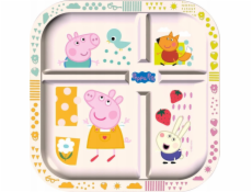 Koziol Výukový talíř + kostky, EASY EATER PEPPA PIG G, KOZIOL