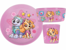 Dětská jídelní souprava Koziol CONNECT PAW PATROL z organického materiálu