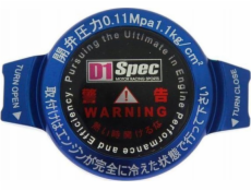 D1Spec záslepka chladiče D1Spec 28mm 1,1 bar modrá