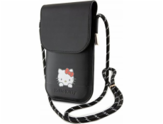 Sourcing Hello Kitty kabelka HKOWBSKCDKK černá/černá kožená kabelka pro denní snění