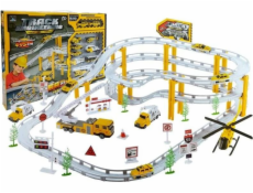Lean Sport Car Track Rail Racing Metal Cars 12 km/h (1472)