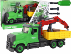 LeanToys Automobilový sklápěcí jeřáb pro šroubování a odšroubování