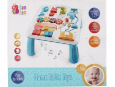 BamBam BAM BAM MUSICAL STŮL VZDĚLÁVÁNÍ B/O 40X36X10 P12