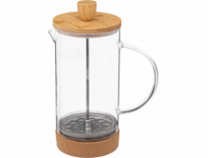 Kávovar Secret de Gourmet Glass s bambusovým víkem, 1L