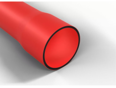 Q-Systems Cable Q Systems QRG 160/8.0 EKO plášťová trubka s hrdlem, hladká, červená