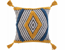 Design interiéru Dekorativní polštářek se střapci TERANGA, 40 x 40 cm