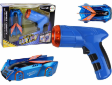 LeanToys sportovní auto řídit auto na stěnách strop laser modré