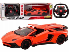 LeanToys dálkově ovládané RC sportovní auto 1:12 otevírací dveře oranžová