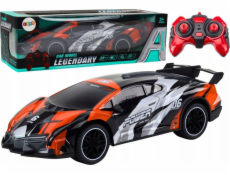 Sportovní auto na dálkové ovládání LeanToys RC 1:10 Orange Rychlost 25 km/h