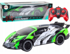 LeanToys dálkově ovládané sportovní auto RC 1:10 25 km/h Zelená světla