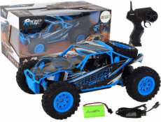 LeanToys dálkově ovládané terénní auto R/C 1:24 modré