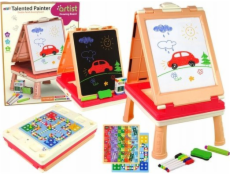 LeanToys 3v1 multifunkční oboustranný stolní stolní herní stůl Chinese