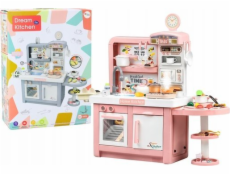 LeanToys Kuchyňka snů pro děti Světla Zvuky Pár Příslušenství Růžová