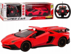 LeanToys sportovní auto na dálkové ovládání RC 1:12 otevírací dveře červené