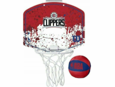 Wilson Wilson NBA Team Los Angeles Clippers Mini Hoop WTBA1302LAC Červená Jedna velikost