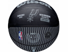 Wilson Wilson NBA Player Icon Victor Wembanyama Outdoor Ball WZ3017801XB Black 7