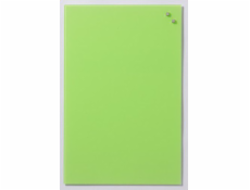 NAGA Skleněná magnetická tabule světle zelená 40x60 (10550N)