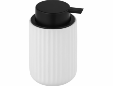 Dávkovač mýdla Wenko BELLUNO dávkovač tekutého mýdla, keramický, bílý, 300 ml, Wenko