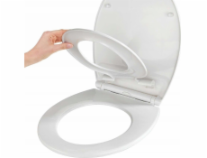 Bidetové sedátko Geberit Bílé WC sedátko a dětské sedátko, soft-close, snadná instalace, Fix-Clip, dětské sedátko, sada, bílá