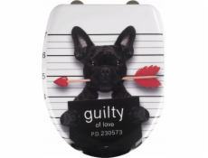 Wenko bidetové sedátko GUILTY DOG WC sedátko - Duroplast, soft-close, WENKO