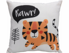 Home Styling Collection RAWR Povlak na polštář do dětského pokoje, 45 x 40 cm