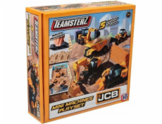 Teamsterz JCB MINI STROJE Hrací sada s pískem a 5 auty